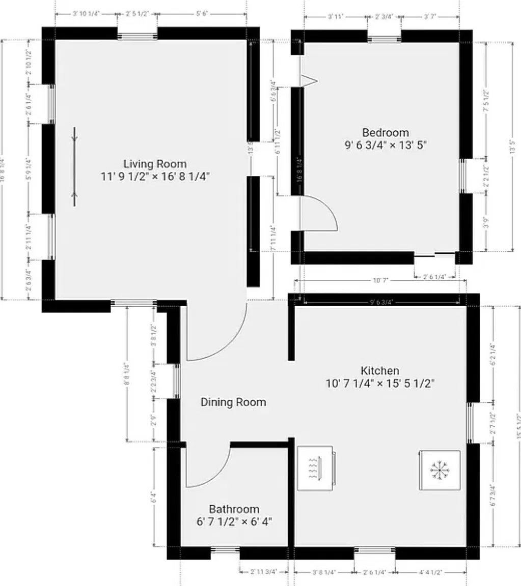 1 bed, $1,100 — Photo 2