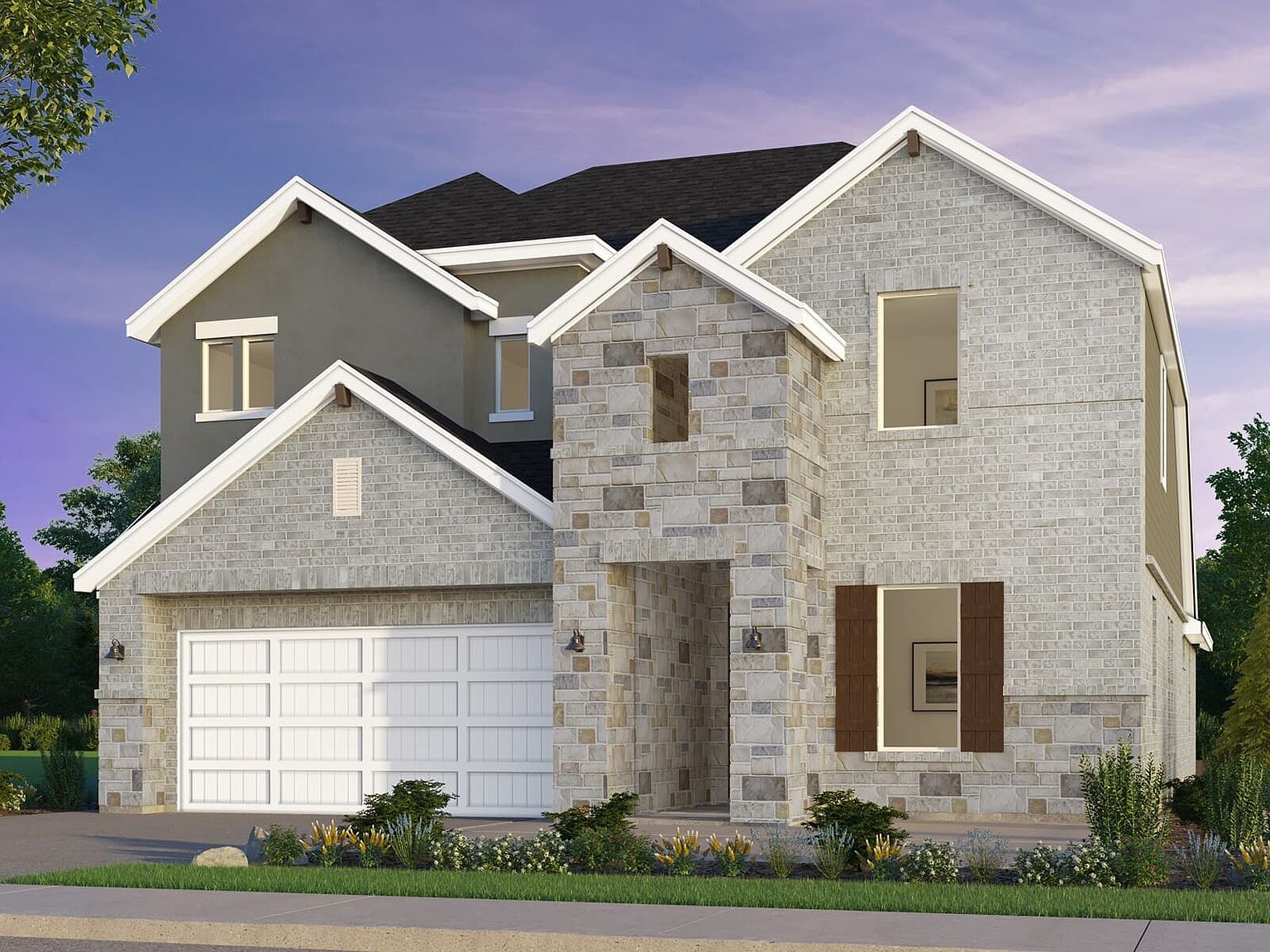 Norwich Plan, Traditional Homes Collection at Elyson, Katy, TX 77493