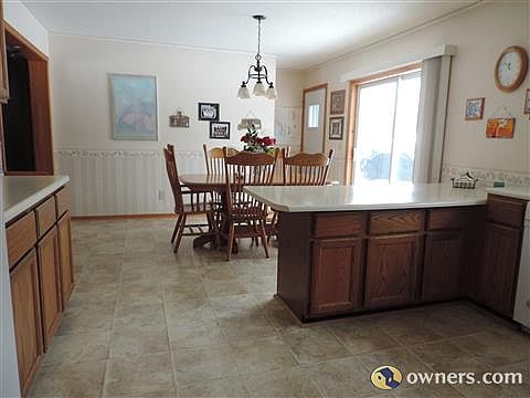 Kitchen has Door Wall