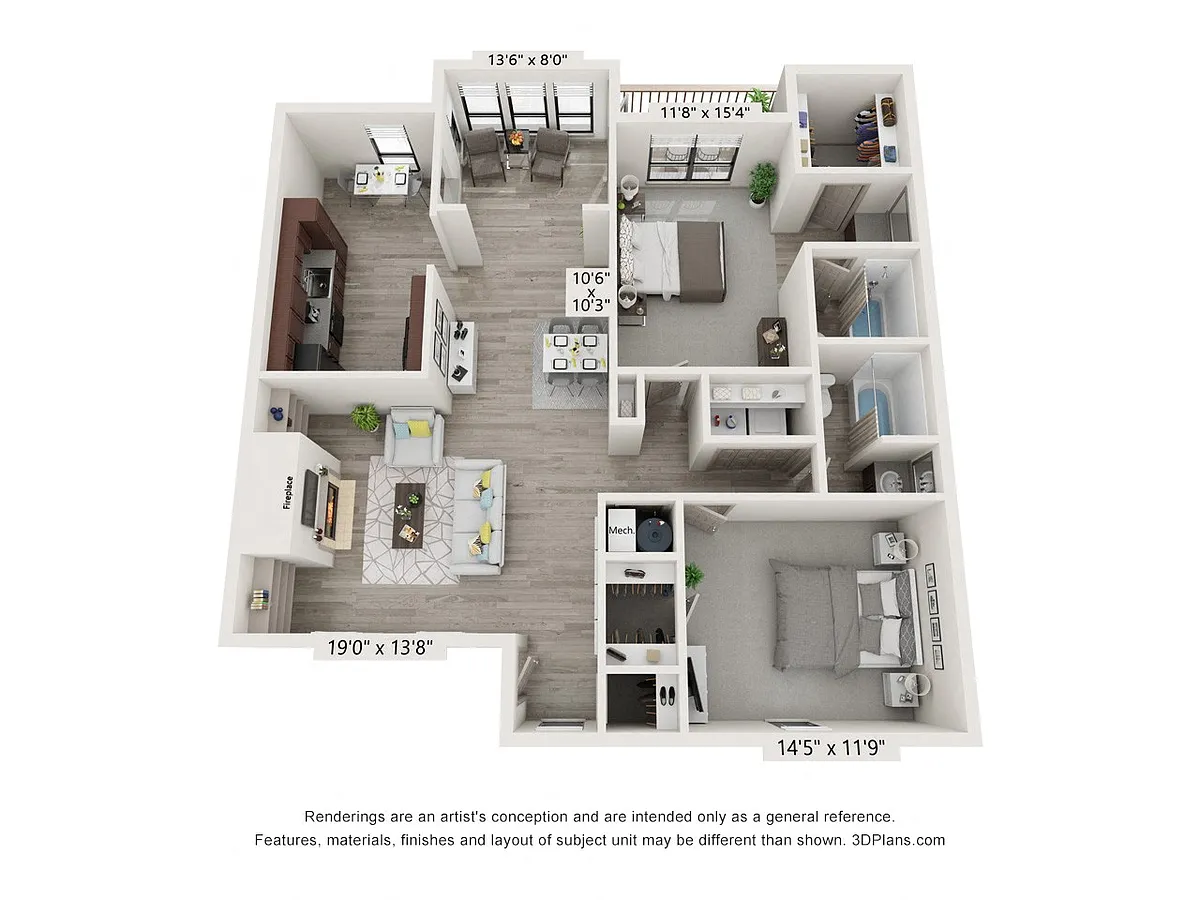 Floor plan Darthmouth II