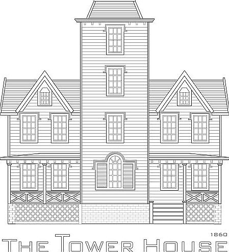 The Tower House — 1860