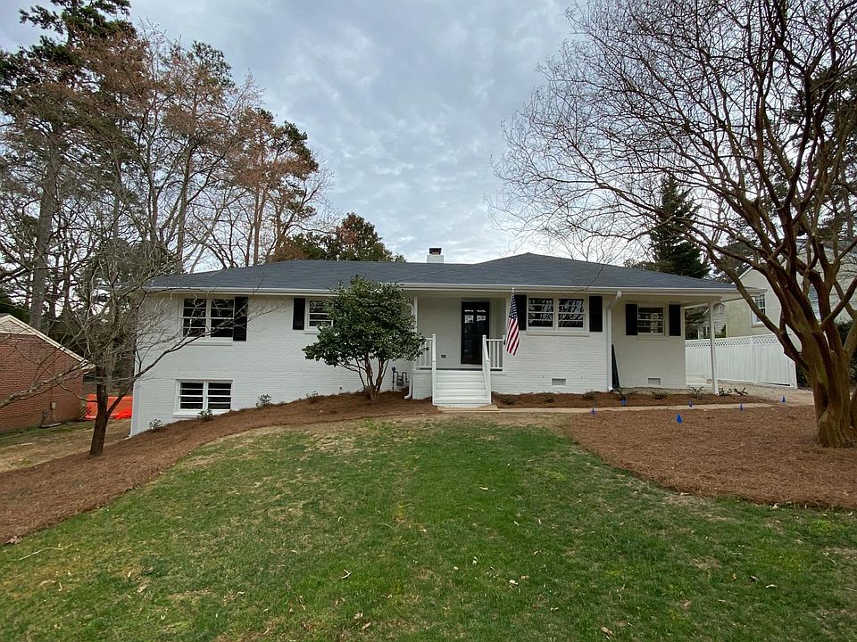 Front of house from Vick Ave