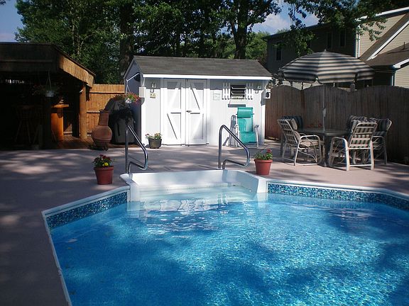 Pool and Shed