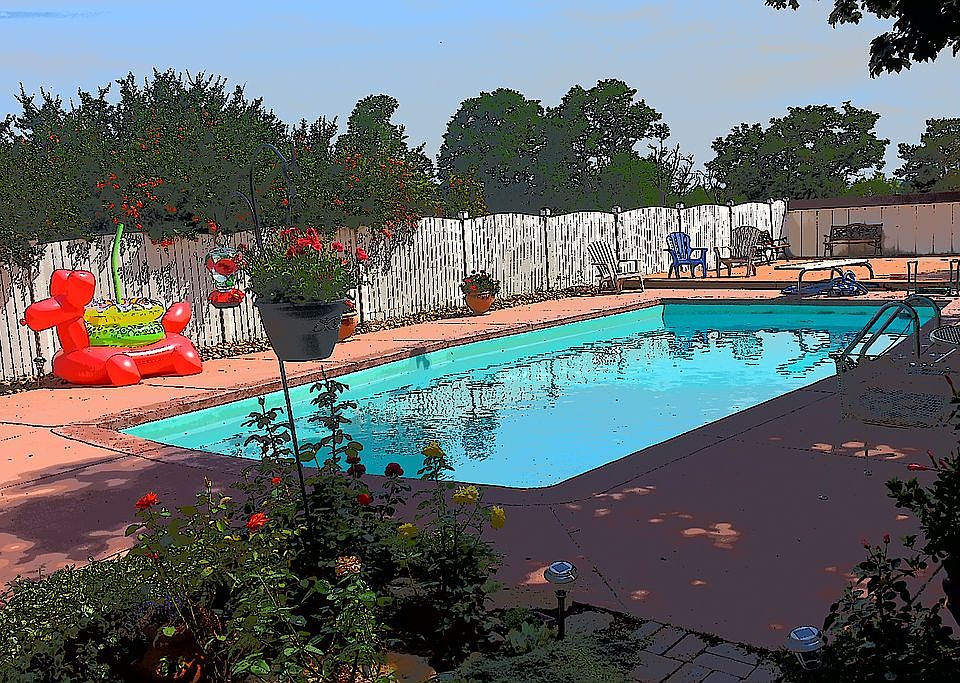 Heated pool