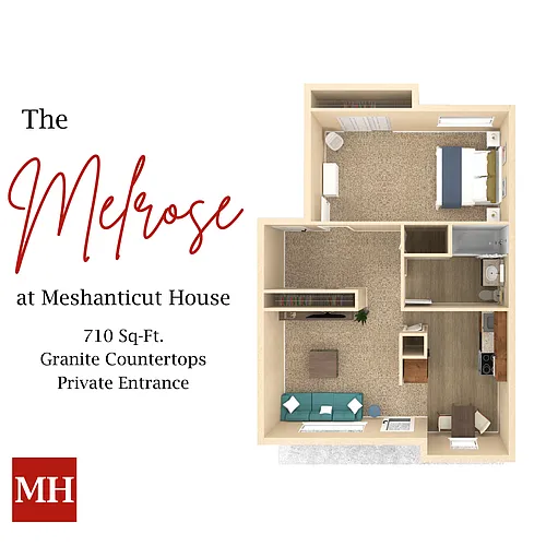 Floor plan The Melrose