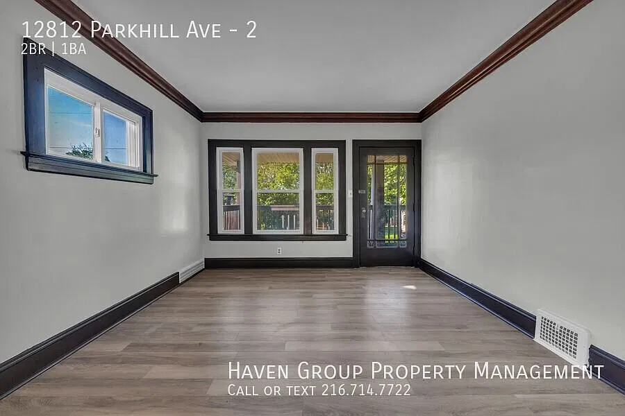 12812 Parkhill Ave | UP, Cleveland, OH 44120 - Spacious 2-bed 1-bath multi-family home! — Photo 3