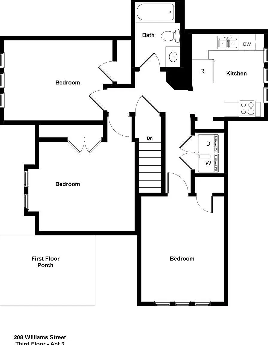 208 Williams Street - 3 — Photo 4