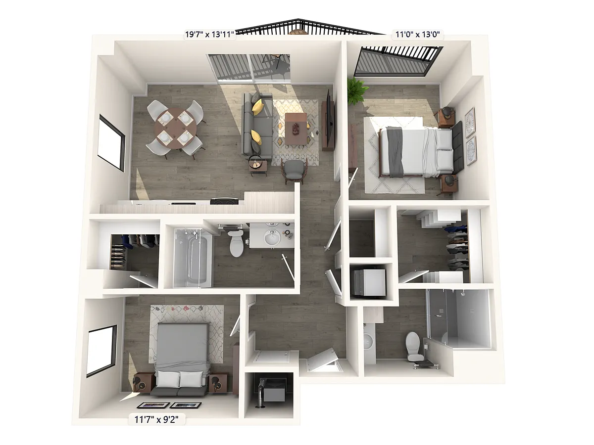 Floor plan The Melody