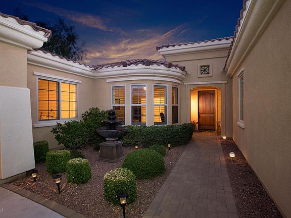 Welcoming front walk
