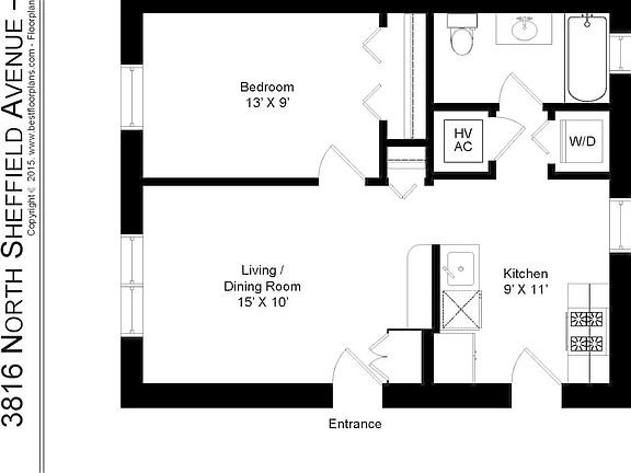 2nd image of 3820 N Sheffield Ave APT 3N