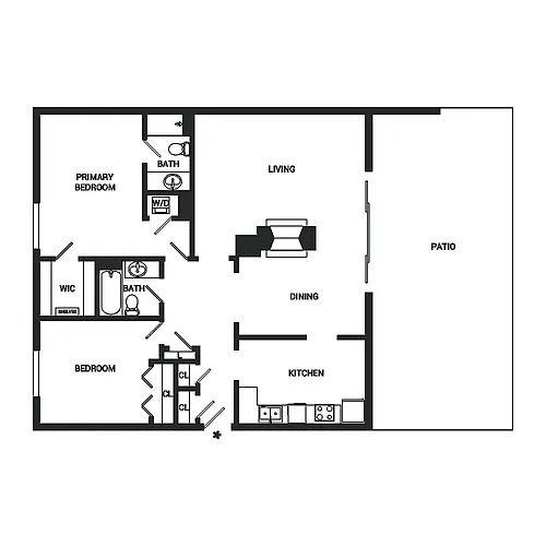 Floor plan Pine