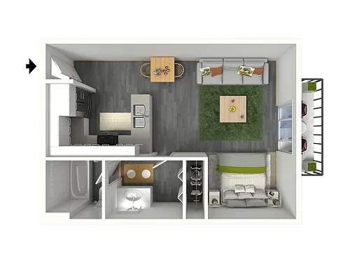 Floor plan Roanoke Premier