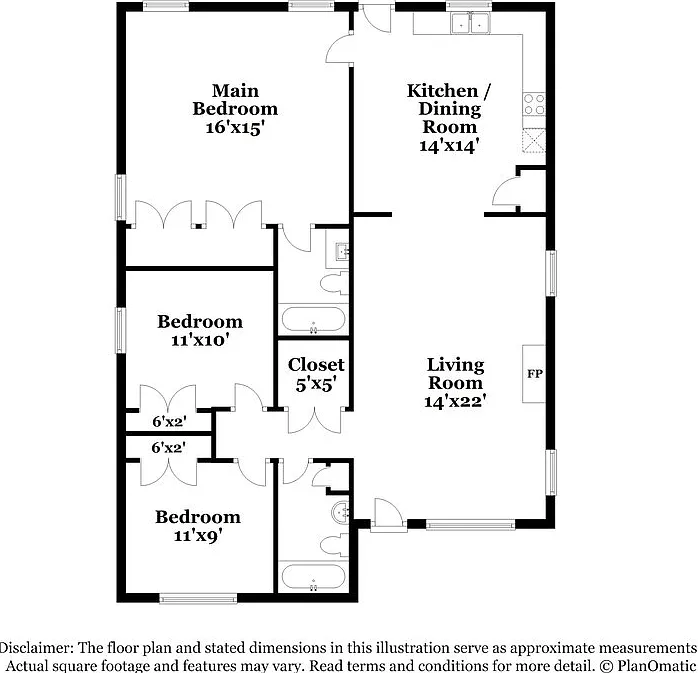 3 bed, 2.0 bath, 1199 sqft, $1,755 — Photo 2