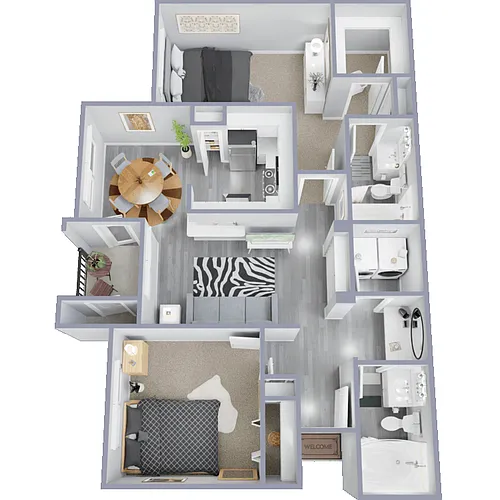 Floor plan The Fox Chase