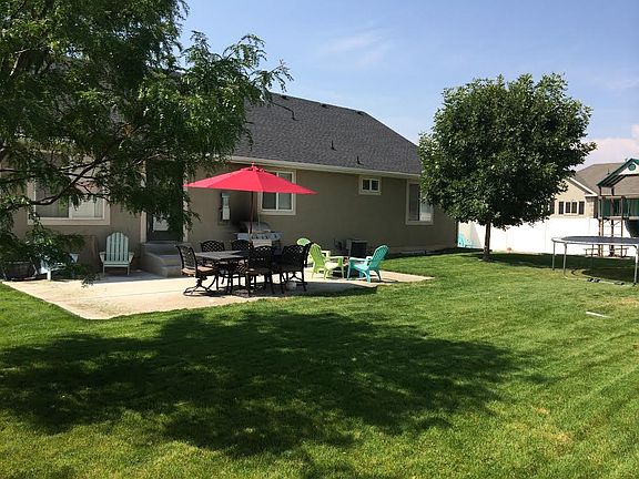 Backyard patio