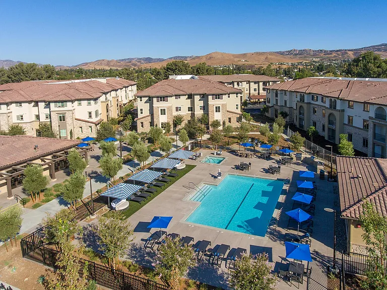 Aerial - Pool Reverse View