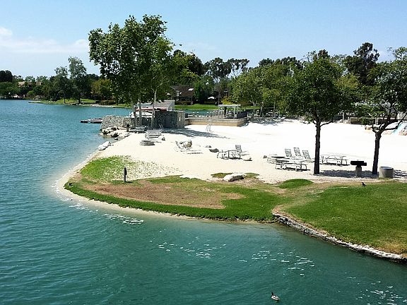 lagoon and man made lake