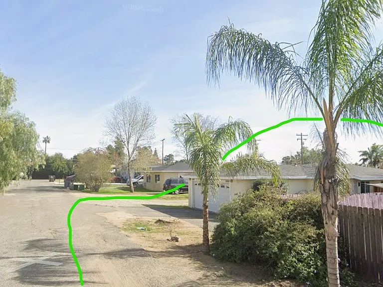 Home is the back half of a duplex on a private lane with only 5 other homes. Very, very private.