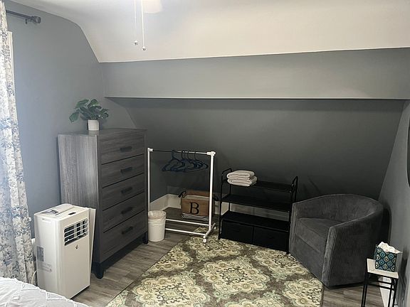 a full dresser for your clothes.