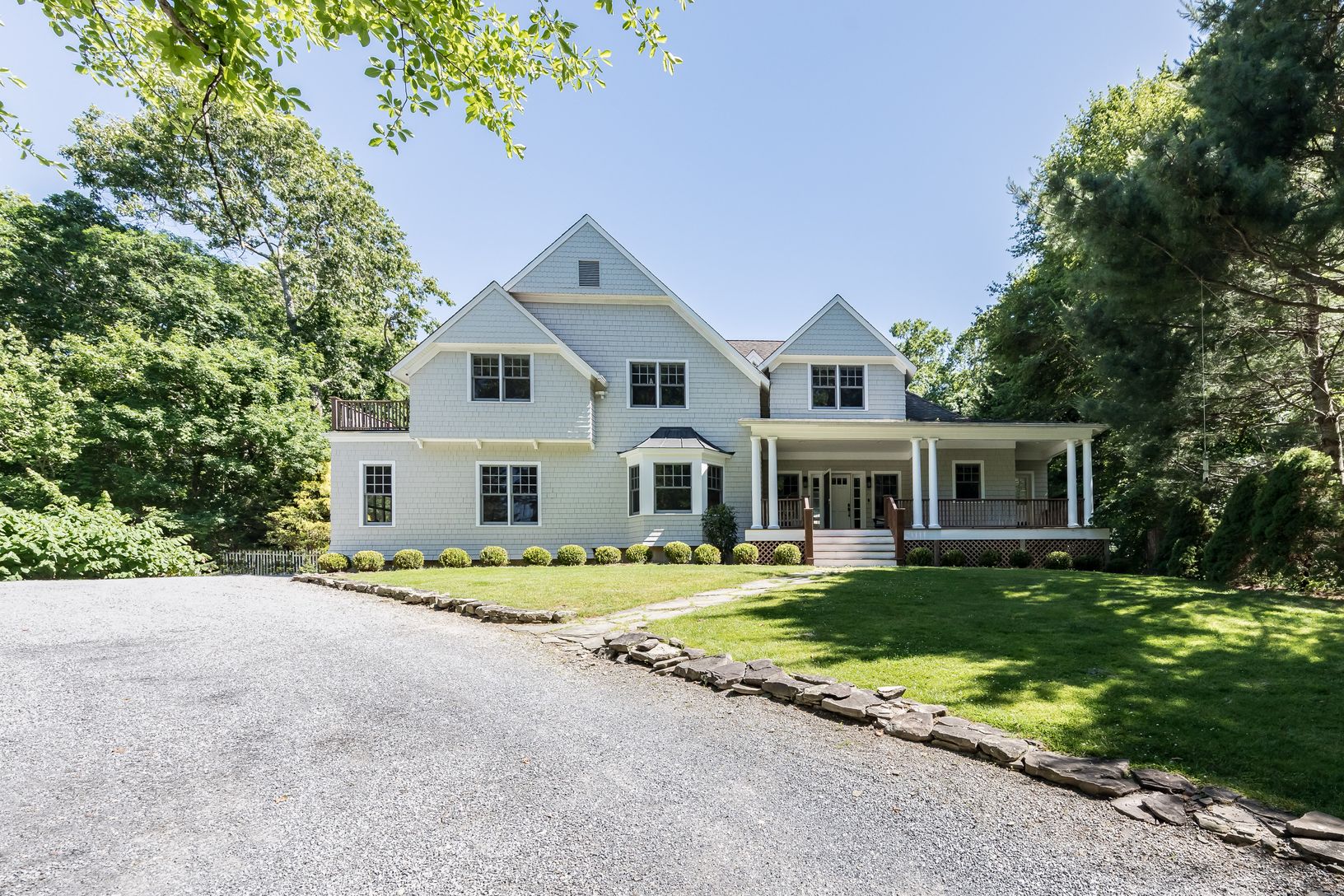 Front of 22 Deerwood Path, Sag Harbor