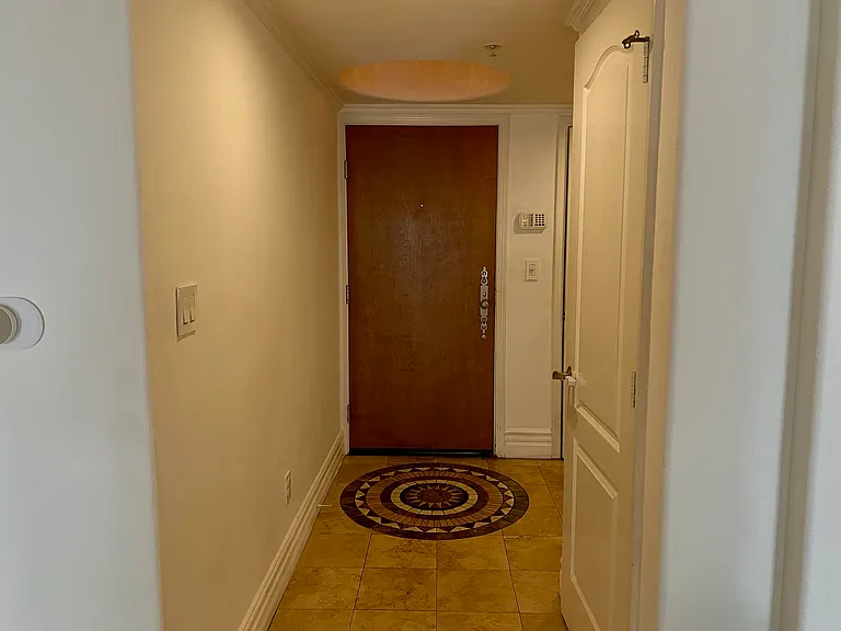 Entry Foyer. Half bathroom just to the right of the front door in the foyer.