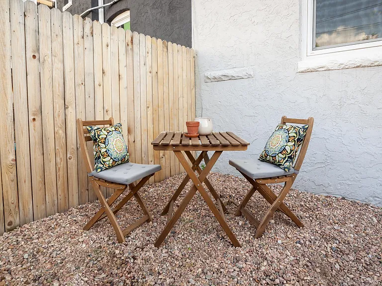 Outdoor patio space