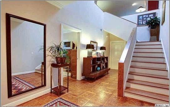 First level interior entrance