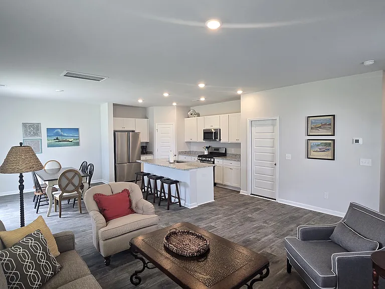 Comfortable seating space