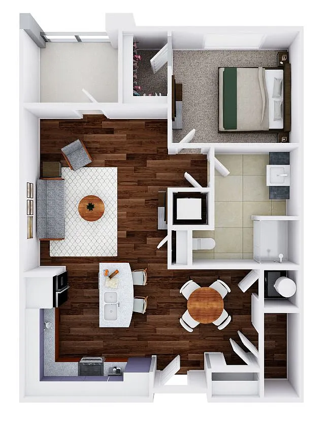 Floor plan Uccello "Deluxe"
