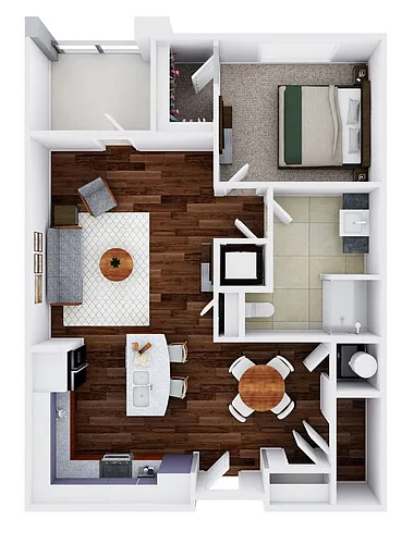 Floor plan Uccello "Deluxe"