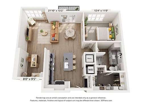 Floor plan The Sorrel
