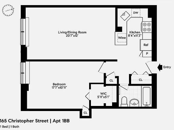 2nd image of 165 Christopher St APT 1BB