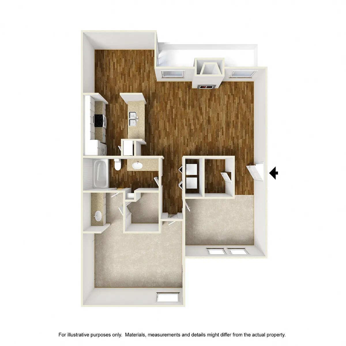 Floor plan Crooked Stick-A3