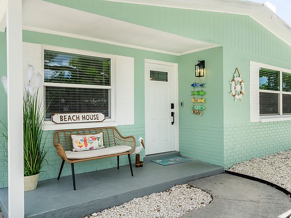 Relax on the porch and watch the world go by.