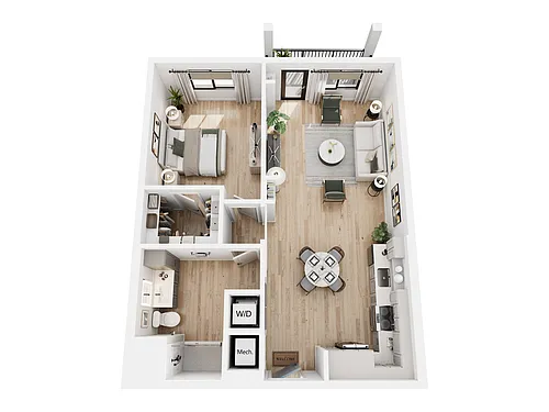 Floor plan D1