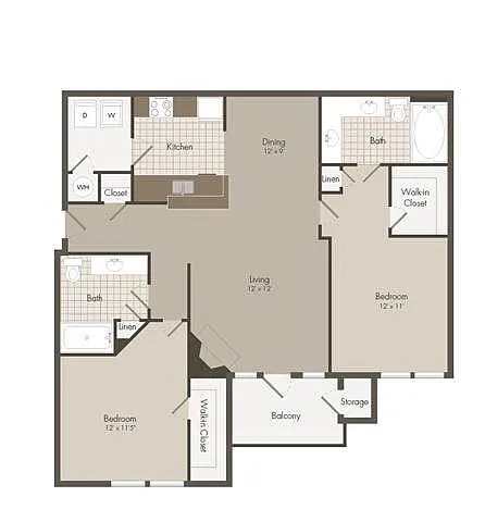 Floor plan B2 - Chesterton