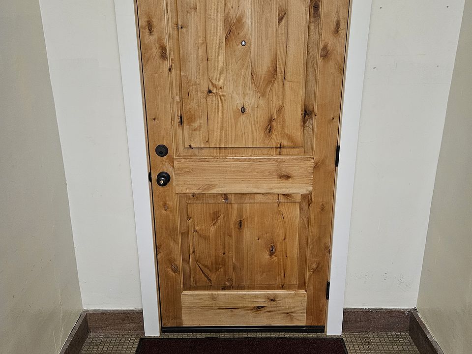 Private entry door