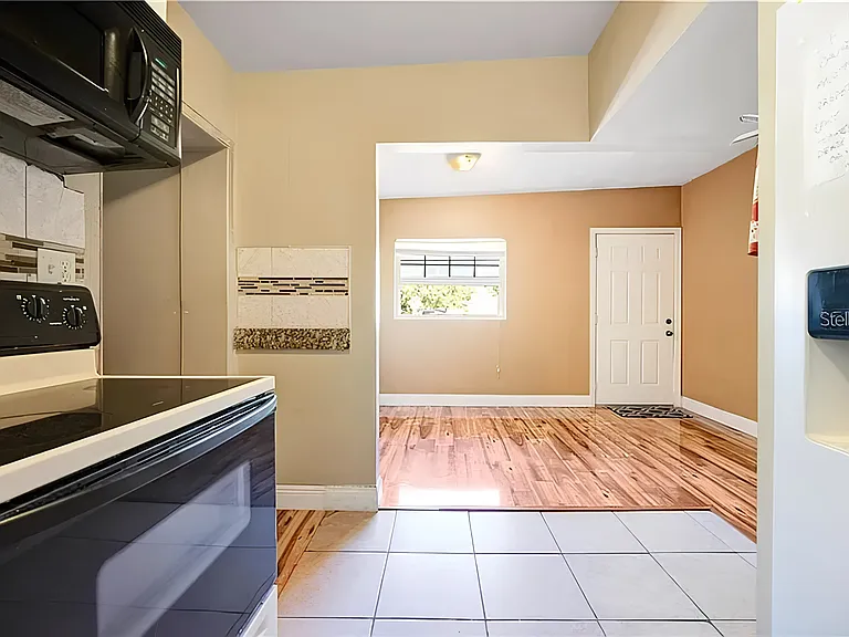 Living area/ Front Door