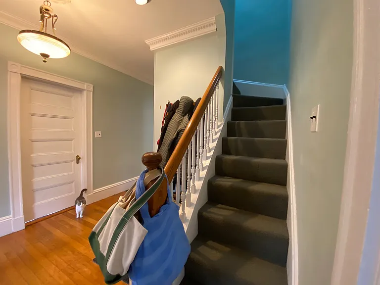 Second-floor hallway