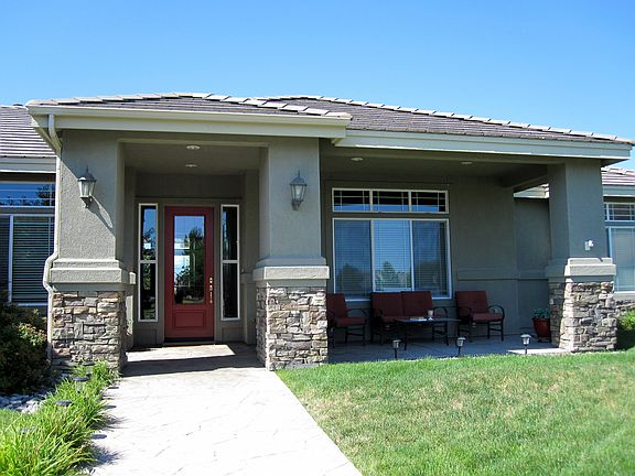 welcoming front porch