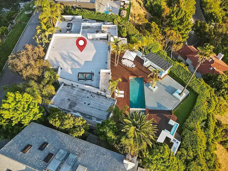 Awe-Inspiring Aerial View of the Home