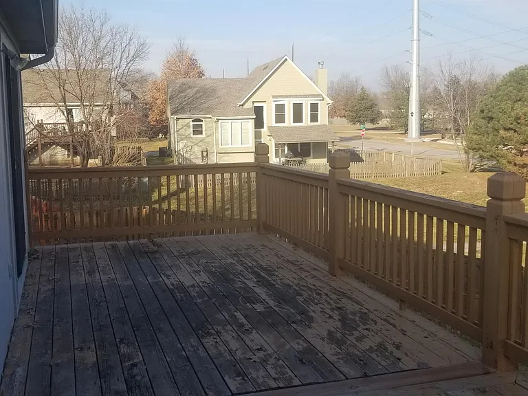 Porch (shot #1) - North side.