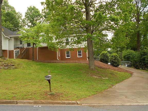 Safe neighborhood with security cameras.