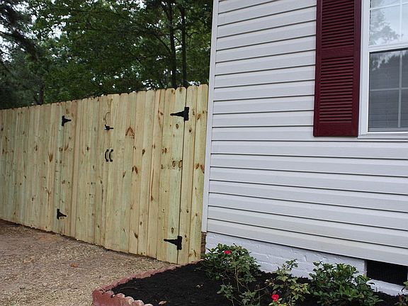 New Fence/Landscaping