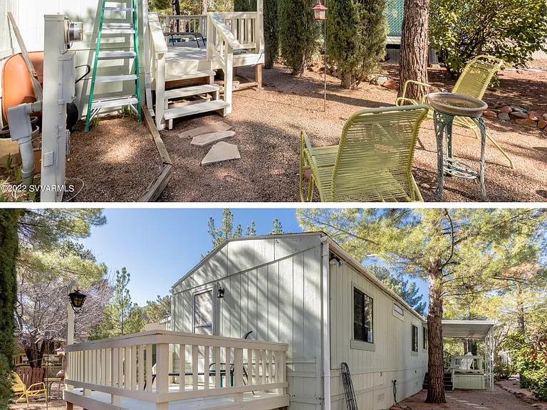 Back patio is right out the master bedroom back door