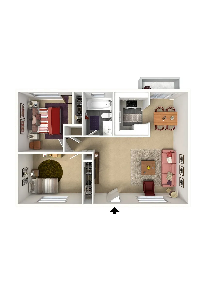 Floor plan Ocean Breeze