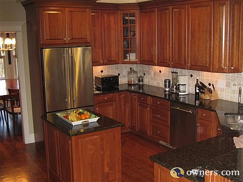 Kitchen Island View