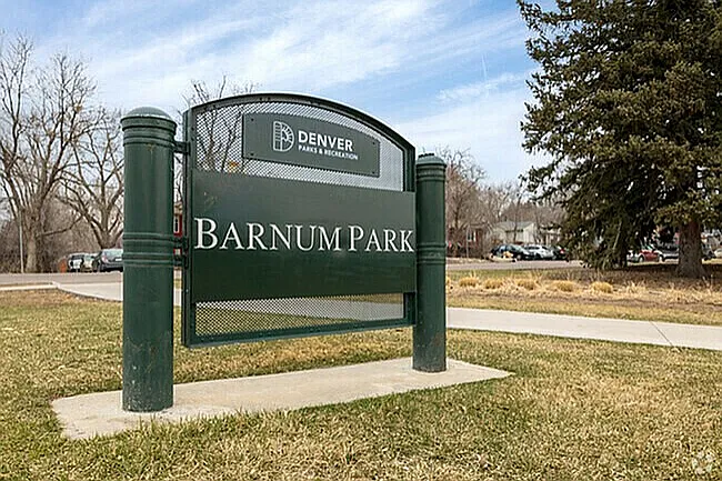Welcome to Barnum Park - a green haven in the heart of Denver.