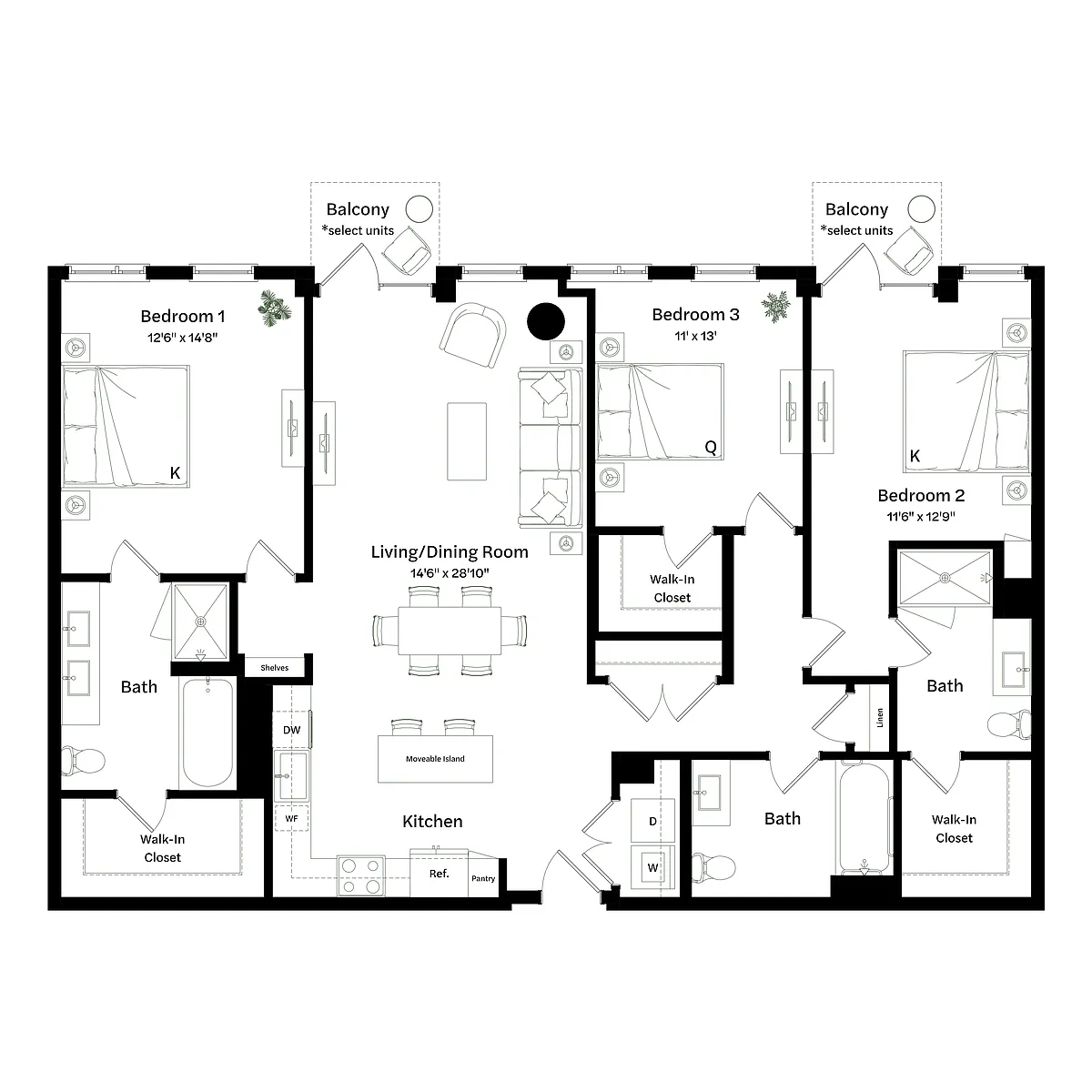 Floor plan C3