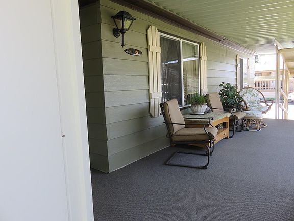Deck to street- covered private-view